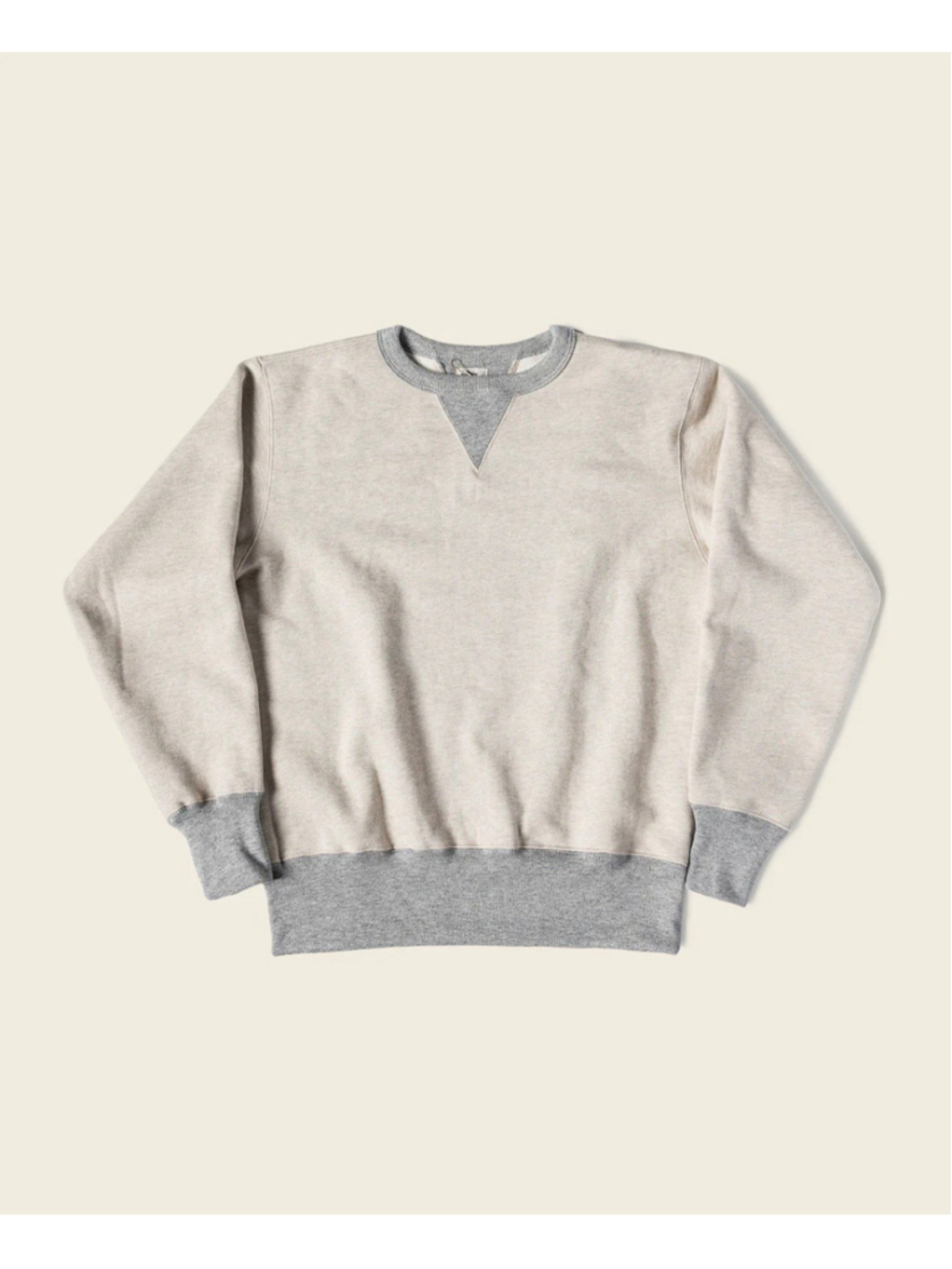 1930 Boxing Fleece Sweatshirt Oatmeal Bronson Mfg. Co. 36🇺🇸USA SHIP